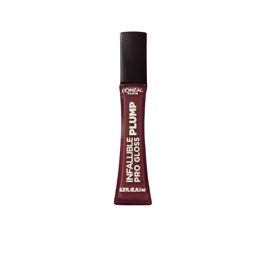 L'Oreal Infallible Pro Gloss Plump 608 True‎ Berry 0.21oz High Shine Glam